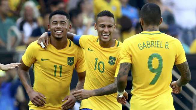 Hujani Gawang Honduras Enam Gol, Brasil Melaju ke Final