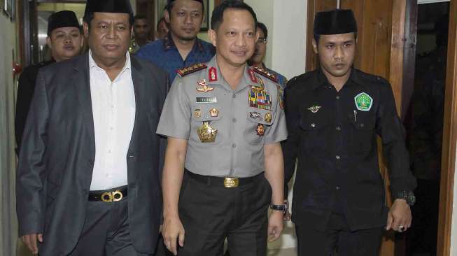 Kapolri Silaturahmi ke PBNU