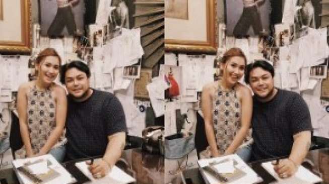 Ayu Ting Ting Duduk Dempet dengan Ivan Gunawan, Jadi Drama Baru?