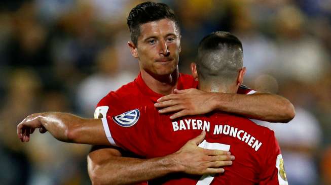 Lewandowski Cetak Hat-trick, Bayern Pesta Gol