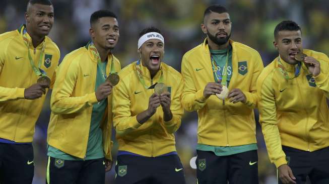 Usai Brasil Raih Emas Olimpiade, Neymar Mundur Jadi Kapten