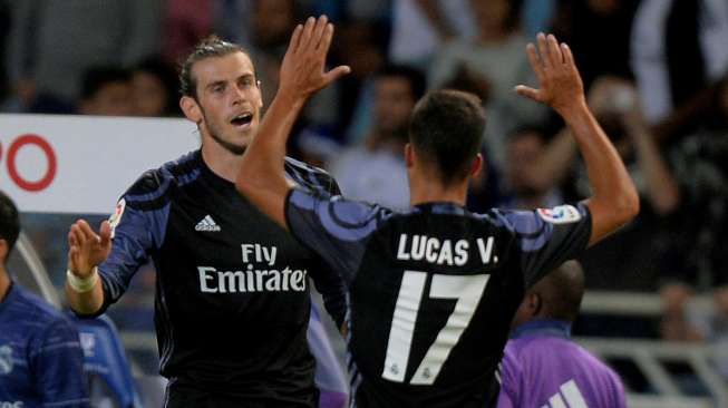 Madrid Hantam Sociedad, Bale Jadi Bintang di Laga Pertama