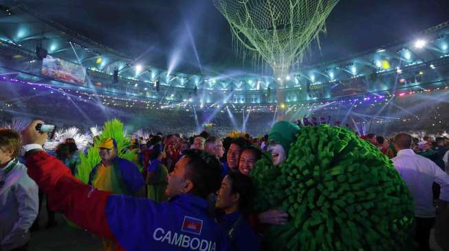 Megahnya Penutupan Olimpiade Rio 2016