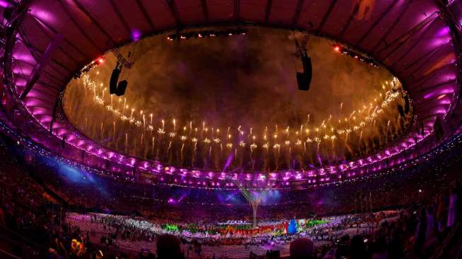 Megahnya Penutupan Olimpiade Rio 2016