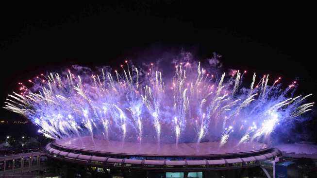 Megahnya Penutupan Olimpiade Rio 2016