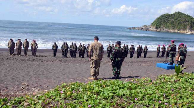 Marinir Indonesia Latihan Bersama US Army