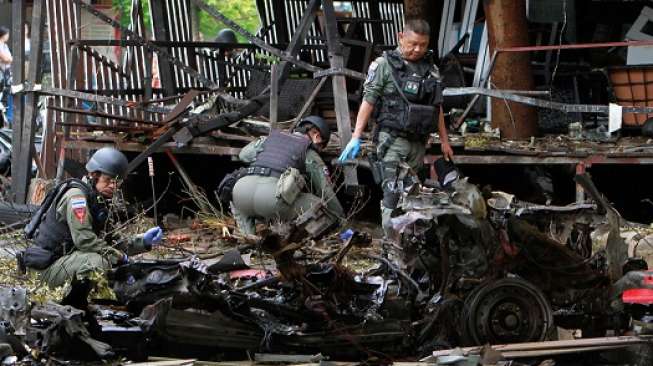 Thailand Tangkap Satu Tersangka Teror Bom