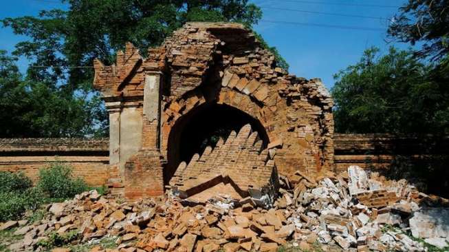 Buntut Gempa 6,8 SR, 187 Pagoda Myanmar Rusak