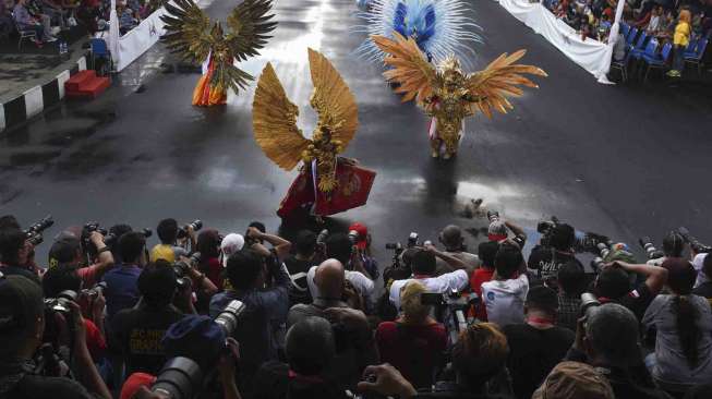 Merupakan rangkaian Jember Fashion Carnaval Indonesia ke-15 Revival.