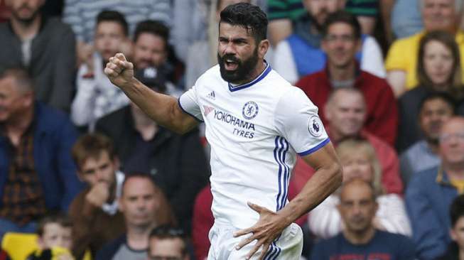 Bak Petinju Profesional, Ini Video Diego Costa saat Adu Pukul vs Staf Chelsea