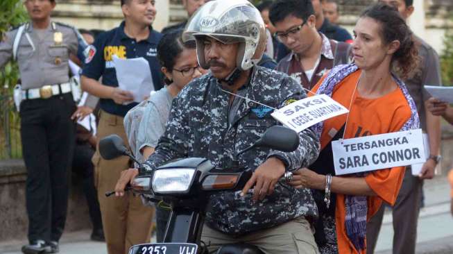 Rekonstruksi Pembunuhan Polisi