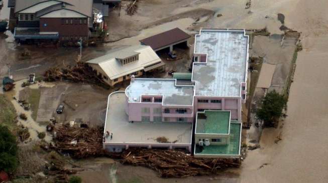 Banjir Hebat di Jepang Tewaskan Sejumlah Lansia di Panti Wreda