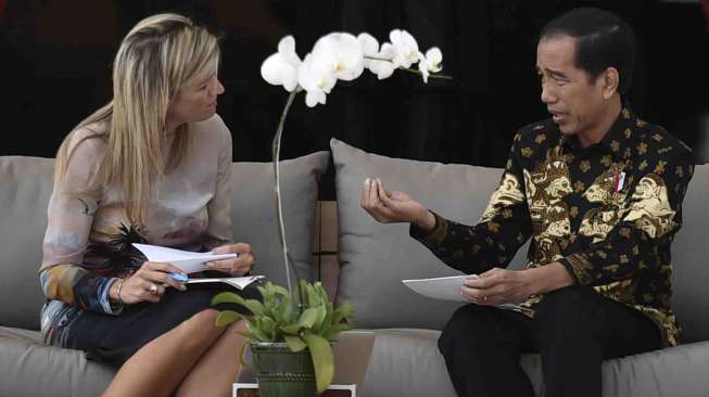 Jokowi Terima Kunjungan Ratu Maxima