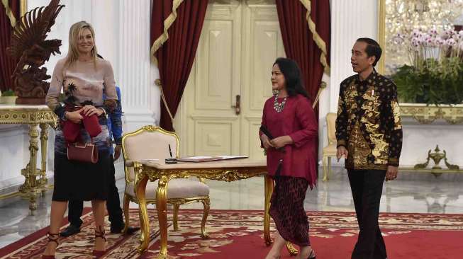 Jokowi Terima Kunjungan Ratu Maxima