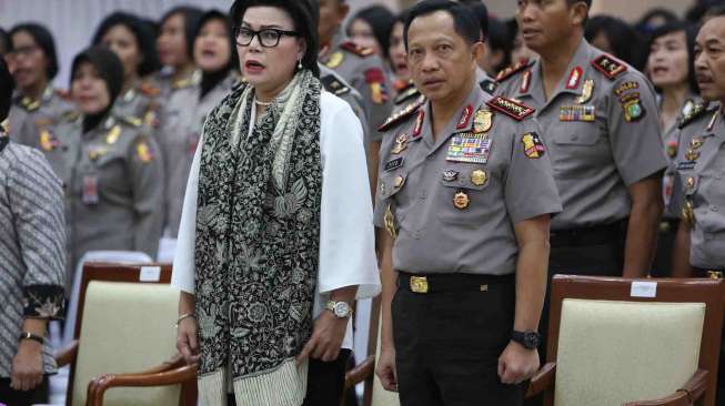 Jenderal Tito Hadiri HUT Polwan