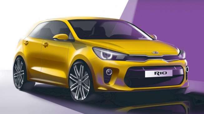 Kia Rio Generasi Keempat Bakal Debut di Paris