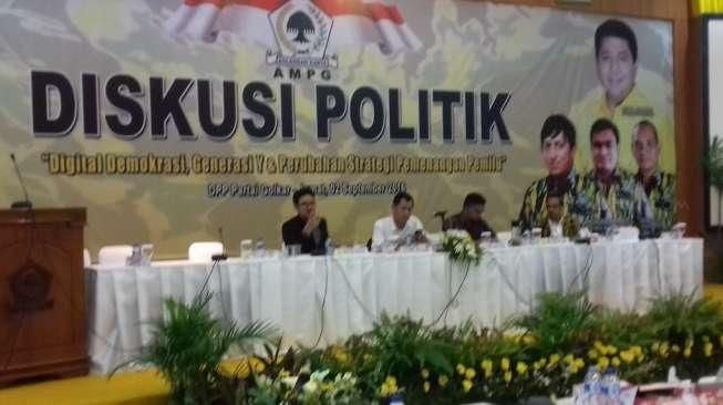 Golkar Gelar Diskusi Perkembangan Teknologi & Demokrasi