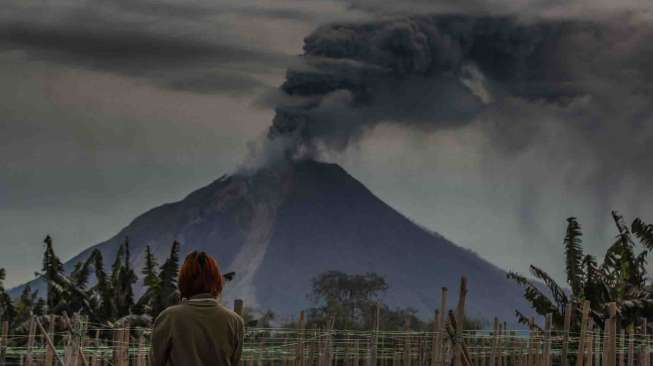 Aktivitas Sinabung Meningkat, Warga Dilarang Masuk Zona Merah