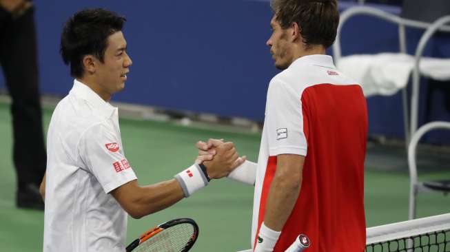 Kei Nishikori Kembali 'Hantui' Petenis Prancis