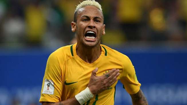 Neymar Bawa Brasil Hantam Kolombia