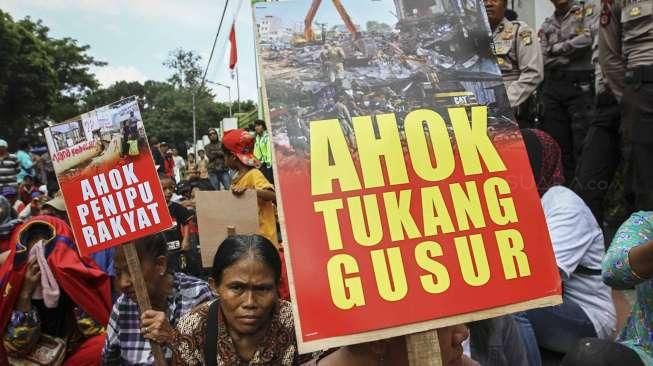 Warga Gusuran Tolak Ahok