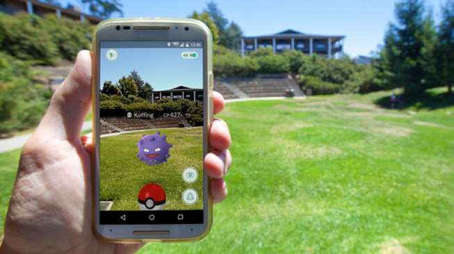 Ilustrasi permainan Pokemon Go (Shutterstock).