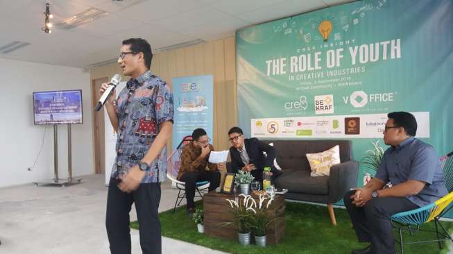 Sandiaga Uno: Ekonomi Kreatif Solusi Sulitnya Lapangan Pekerjaan