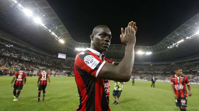 Lakoni Debut Bersama Nice, Balotelli Guncang Liga Prancis