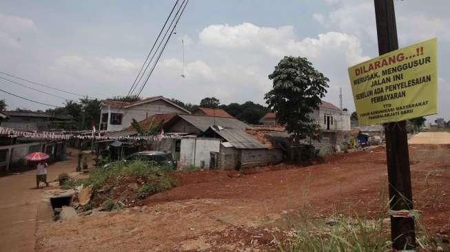 Untuk digunakan membayar lahan warga yang terkena pembangunan MRT.