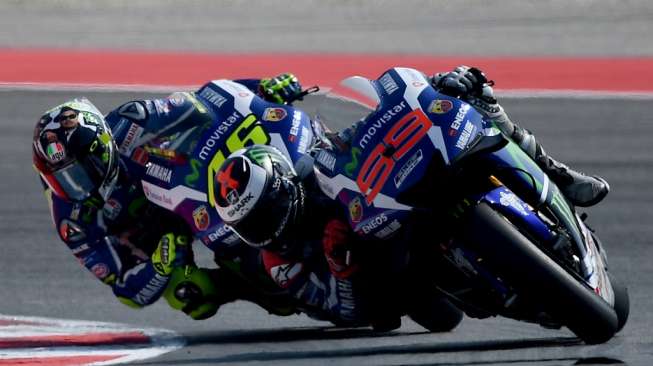 Dituding Lorenzo Terlalu Agresif Saat Menyalip, Ini Jawaban Rossi