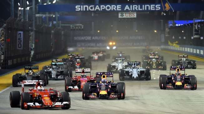 10 Fakta Menarik F1 GP Singapura