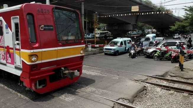 Kemenhub Minta 19 Perlintasan KA di Jakarta Ditutup