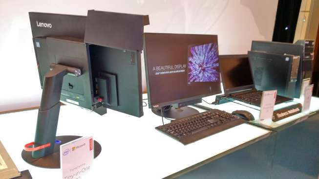 Lenovo Rilis Komputer ThinkCentre Tiny-in-One Generasi Baru  