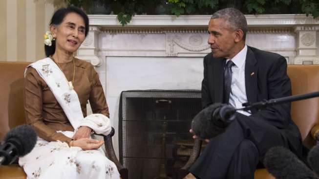 Dikunjungi Aung San Suu Kyi, Obama Janjikan Ini Buat Myanmar