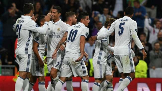 Berikut 5 Fakta Menarik Usai Madrid Hantam Sporting