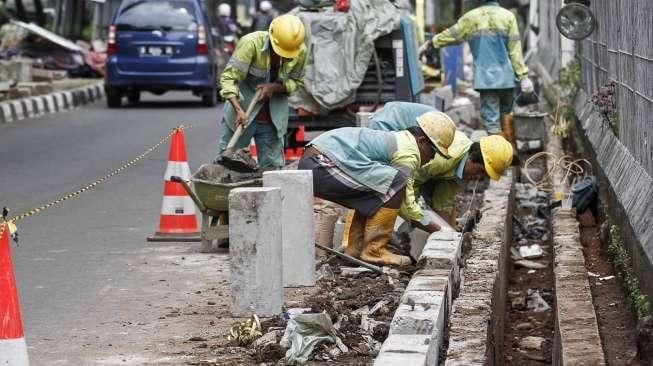 Anggaran proyek tersebut tidak menggunakan APBD. 