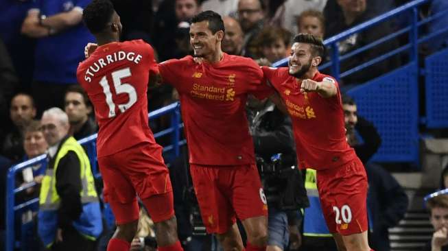 Liverpool Memimpin 2-0 atas Chelsea