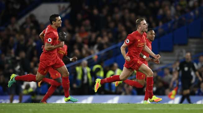 Liverpool Bungkam Chelsea di Stamford Bridge