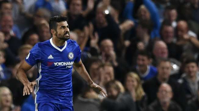 Jebol Gawang Liverpool, Diego Costa Pimpin Top Skor