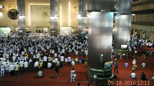 HNW, Amien Rais, Yusril di Tengah Acara Ormas Islam di Istiqlal