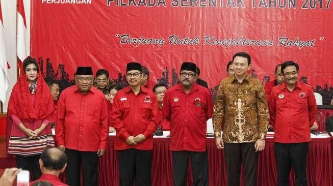 Ahok-Djarot Resmi Diusung PDIP