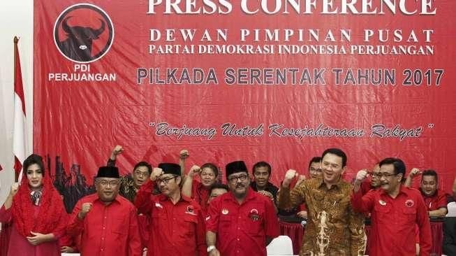 Ahok-Djarot Resmi Diusung PDIP