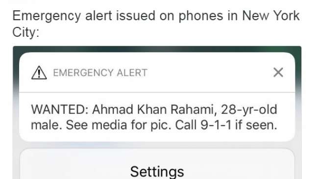 Bom New York, Polisi Beri Peringatan ke Masyarakat Lewat iPhone