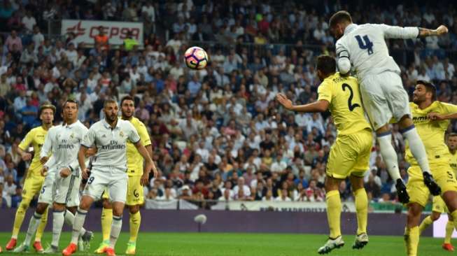 Villarreal Tahan Imbang Madrid di Bernabeu