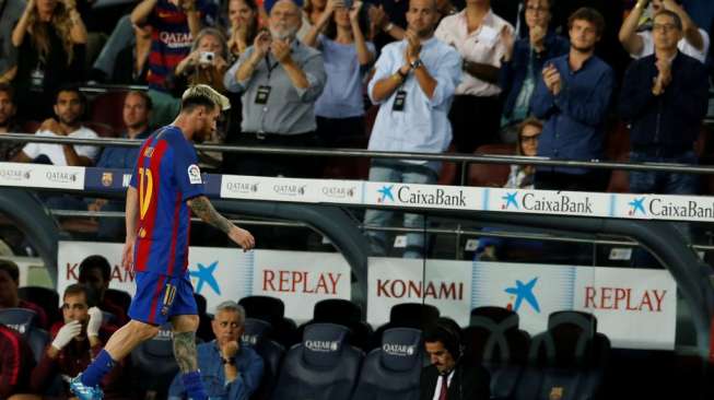 Messi Cedera, Pelatih Argentina Kritik Barcelona