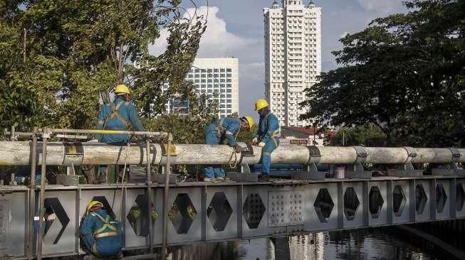 Pemerintah berkomitmen untuk menurunkan harga gas dalam negeri. 