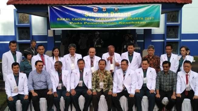 KPUD Umumkan Hasil Kesehatan Paslon Gubernur DKI 24 Oktober 2016