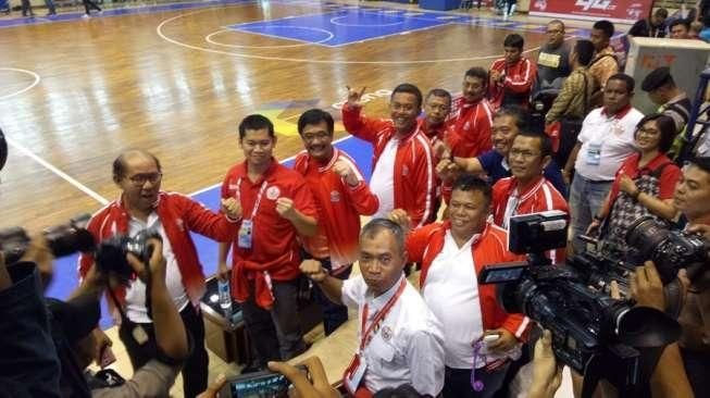 Ditonton Djarot, Tim Basket Putri DKI Lolos ke Final PON XIX