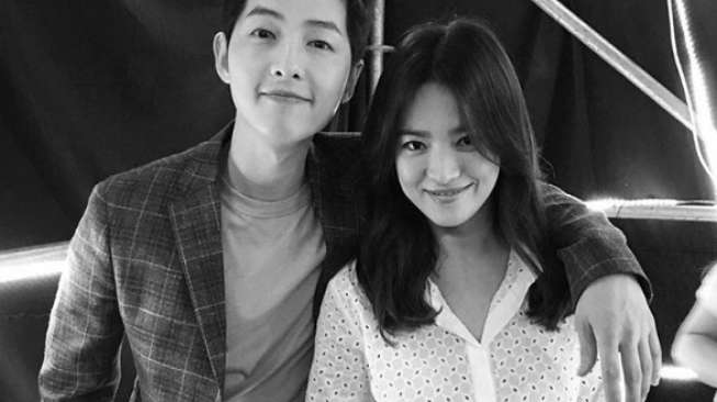 Song Joong Ki-Song Hye Kyo. [Instagram]