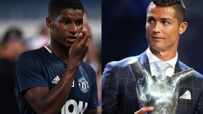 Striker Muda MU Ini Akui 'Tergila-gila' dengan Ronaldo